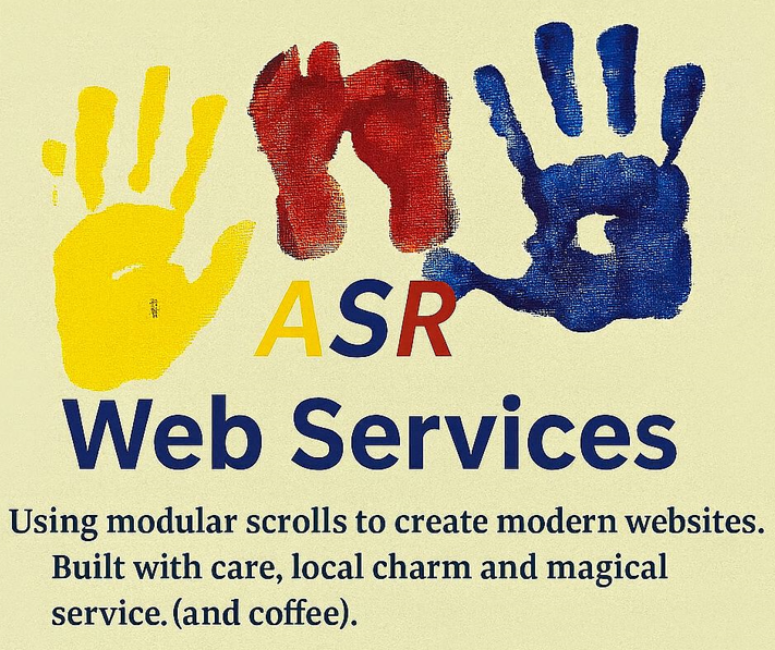 ASR handcrafted scroll-inspired background